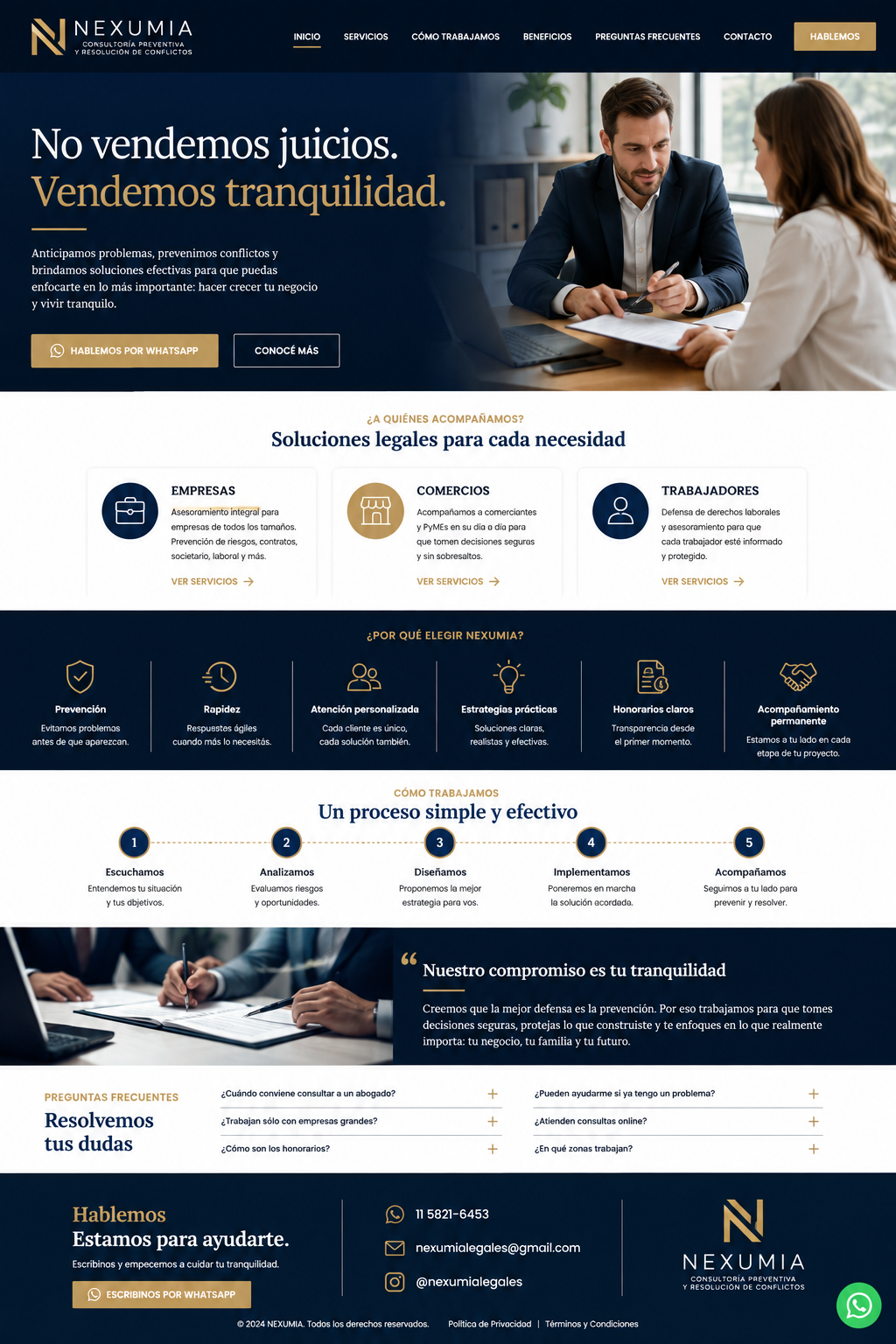Identidad visual NEXUMIA